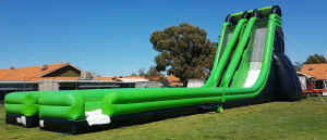 Dual Lane Edge Massive Water Slide