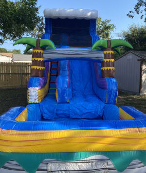 Palm Tree Water Slide 18 Feet