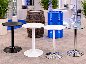 Exhibition Poseur Table Hire