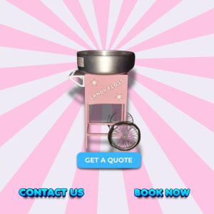 Candy Floss Pink Cart