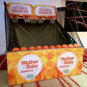 Bespoke Branded Arcade Basketball Hire - 4 Player
