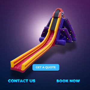 Mega Falls Slide / Water Slide (THE LARGEST SLIDE IN THE WHOLE OF EUROPE) Hire