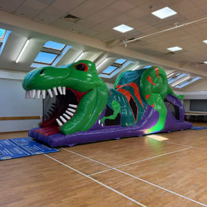 3D Dinosaur Obstacle Assault Course Hire in Leeds