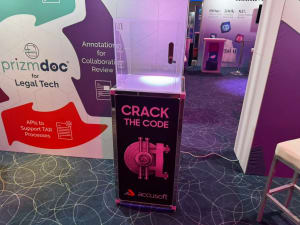 Safe, podium with fully branded panels (black or white)