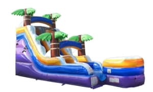15' Tropical Splash Water Slide