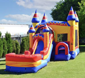 Super Hero Bounce and Slide Combo