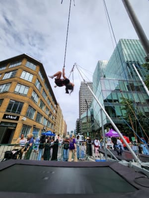 Corporate Bungee Trampoline