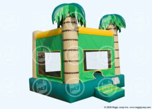 13ft x 13ft Palm Tree Bounce House