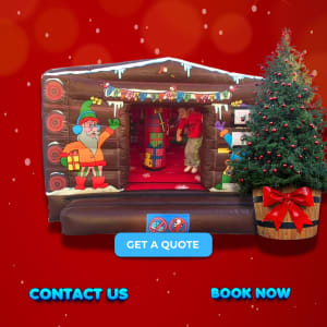 Santa's Bounce House hire