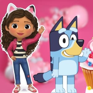 Cardboard Character Cut-Out Shop