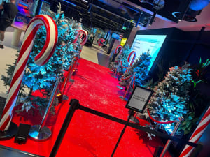Christmas Red Carpet Entrance