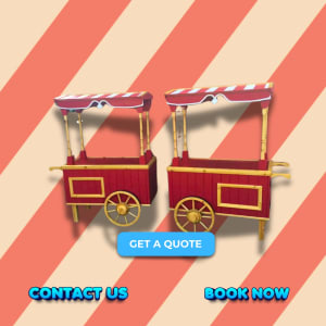 Candy Floss Cart - Traditional victorian Candy Floss Cart
