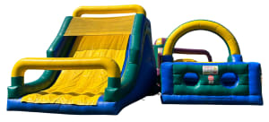 60 ft Cool Blue U-Turn Obstacle Course