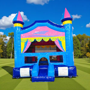 Pink Carnival Bounce House