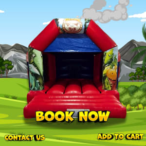 Dinosaur train Bouncy Castle 11x15ft (BB) Hire
