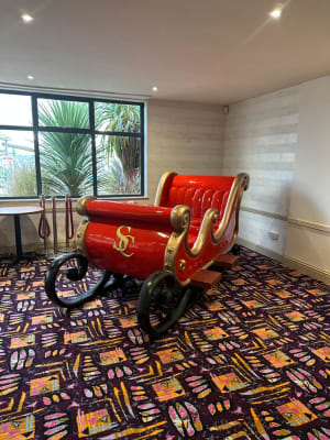 Santa's Sleigh Prop Deluxe