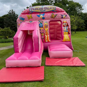 Princess Slide and Bounce Bouncy Castle