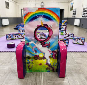 Unicorn Peek A Boo Board