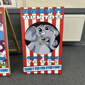 Elephant Tusk Toss hire