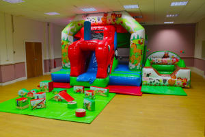 Farmyard Soft Play Package with Bouncy Castle