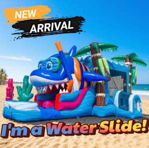 Baby Shark XL Water Slide Combo