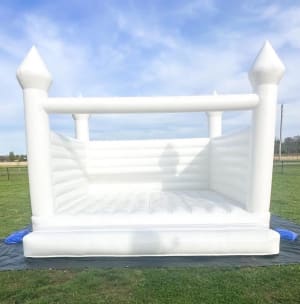 White Bounce Castle