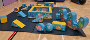 Under the sea soft play set