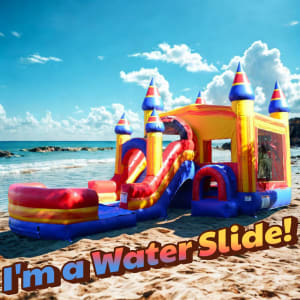 Super Hero Water Slide Combo