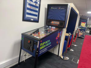 Classic Pinball Machine Hire - Custom Branded