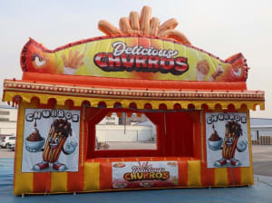 Churros Trailer Stand