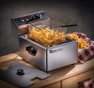 Stainless Steel Deep Fryer, 6-Liter