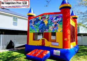 Pokemon Theme Bounce House