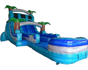 20ft Bahama Blast Double Lane Water Slide