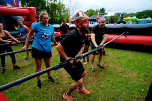 Human Football Table Inflatable