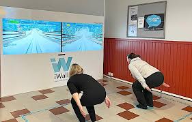Street Running Interactive Game I Wall (2 Player)