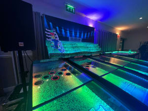 Football Theme Roll A Ball Derby Hire