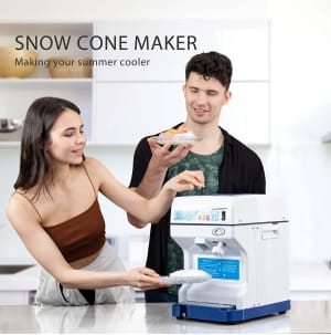 Electric Ice Crusher Shaver Snow Cone Maker
