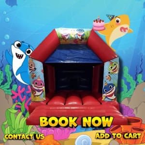 Baby Shark Bouncy Castle 11ft x 15ft