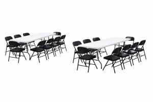 Tables, Chairs, Generators
