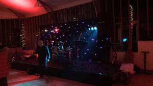 LED Star Cloth Backdrop 6m x 3m