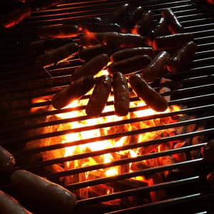 Bavarian swing grill German flame swing grill hire UK