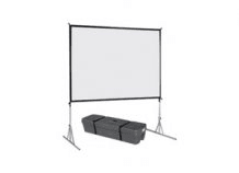 Projector Screen & Projector (10' x 7'6") (3m x 2.29m)