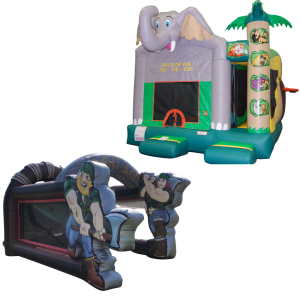 Any Dry Bounce House with Slide & Axe Throwing