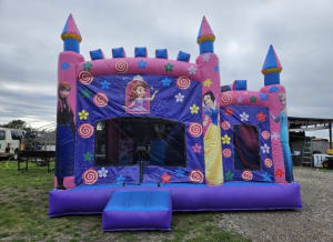 Princess Combo Bounce House (18x18)