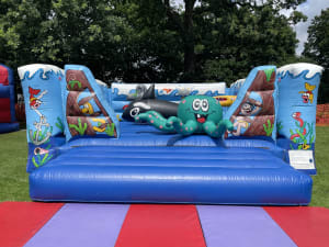 Ocean World Interactive Play Bouncy Castle