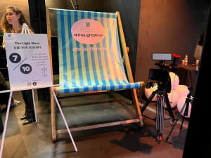Giant Deckchair - Bespoke Branded