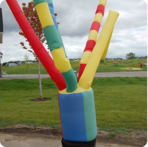 Sky Dancer Birthday Cake One Legged