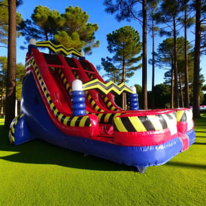 20' Lightning Strike Dual Lane DRY Slide