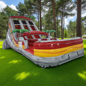 20' Paradise Falls Double Lane Water Slide