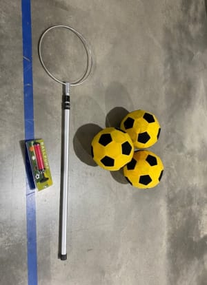 Large Velcro football darts - Bouncy Castles in Ayrshire